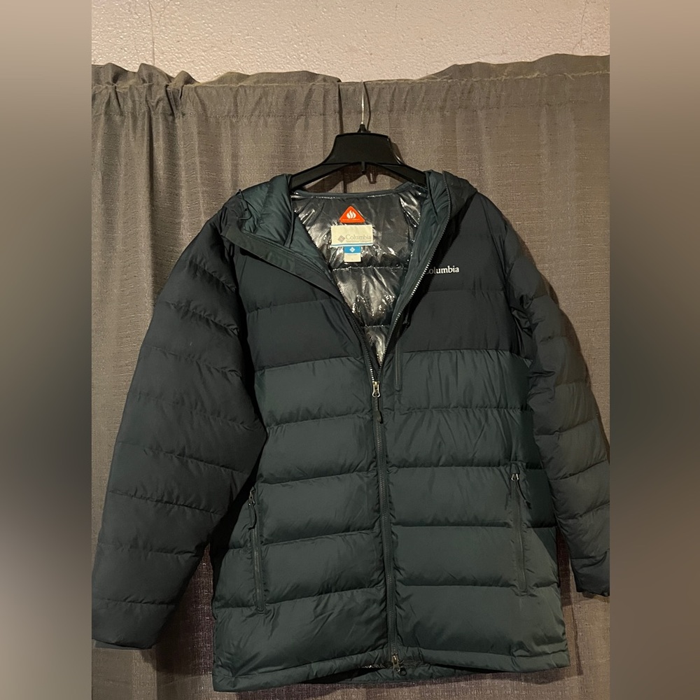 Columbia Omni heat jacket with hood